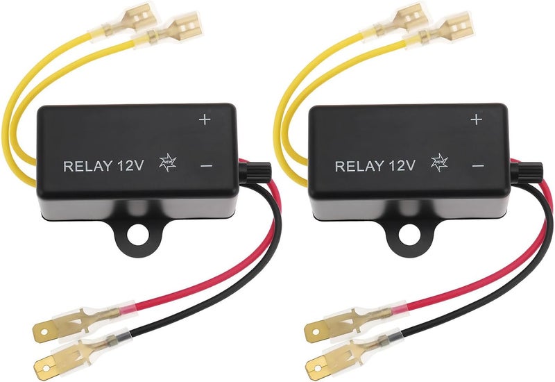 OTOTEC 2pcs 12V Car and Motorcycle Horn Relay for Car and Motorcycle Horn Control Systems - Image 1